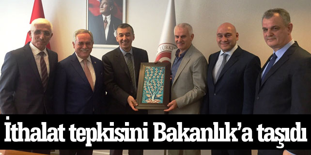 Marmarabirlik ithalat tepkisini Bakanlık'a taşıdı