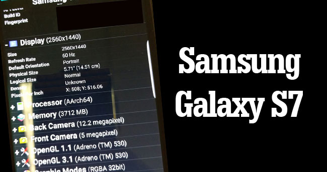 Samsung Galaxy S7'nin yeni bir özelliği daha bulundu