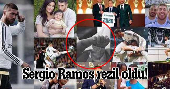 Real Madrid'in yıldızı Sergio Ramos rezil oldu!