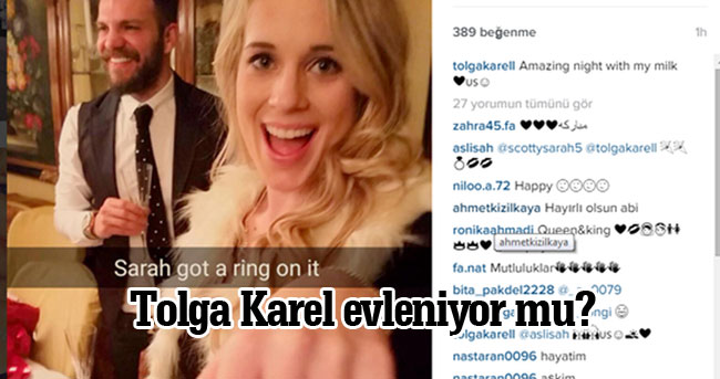 Tolga Karel evleniyor mu? Tolga Karel kiminle evleneceği paylaştı!