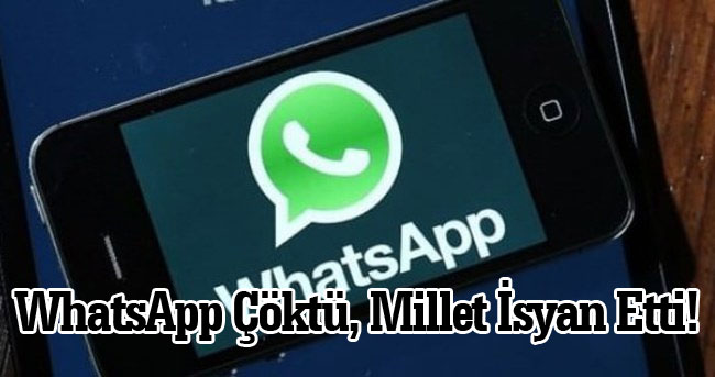 Çöken WhatsApp Kullanıcıları Çileden Çıkarttı!